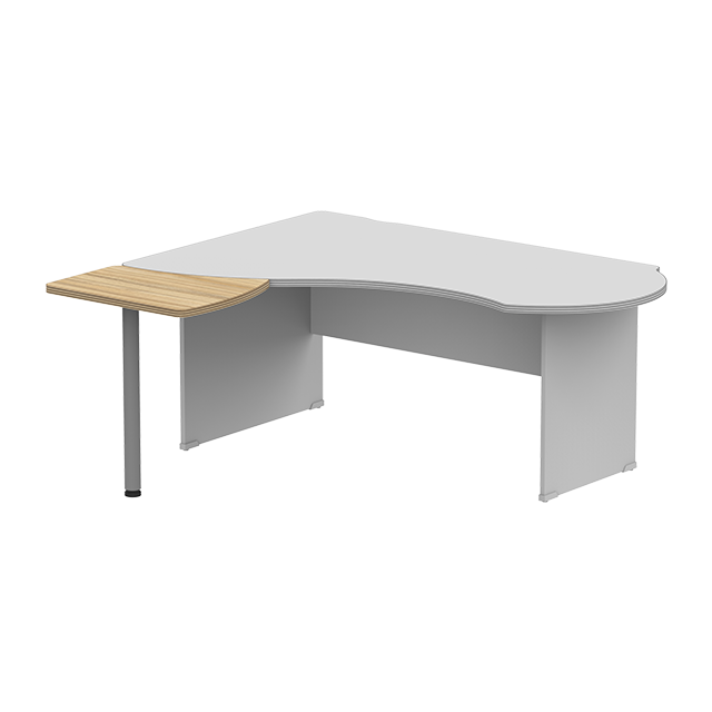 Элемент  приставной для столов 180 см, левый. Серия офисной мебели Berlin (Берлин).